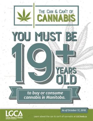 You Must Be 19+ Years Old Campaign Poster