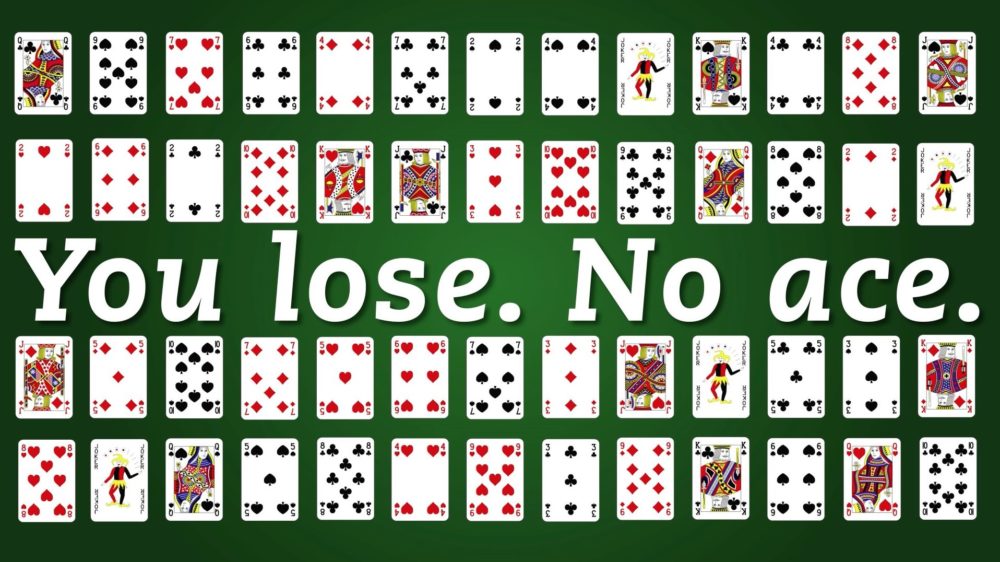 Negative Outcome of Chase the Ace